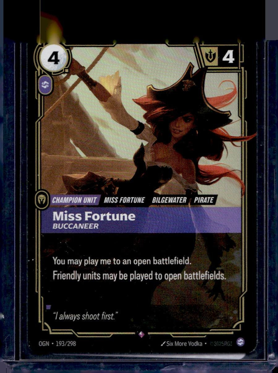 Riftbound Origins Miss Fortune Buccaneer