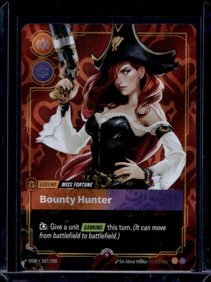 Riftbound Origins Miss Fortune Bounty Hunter Promo