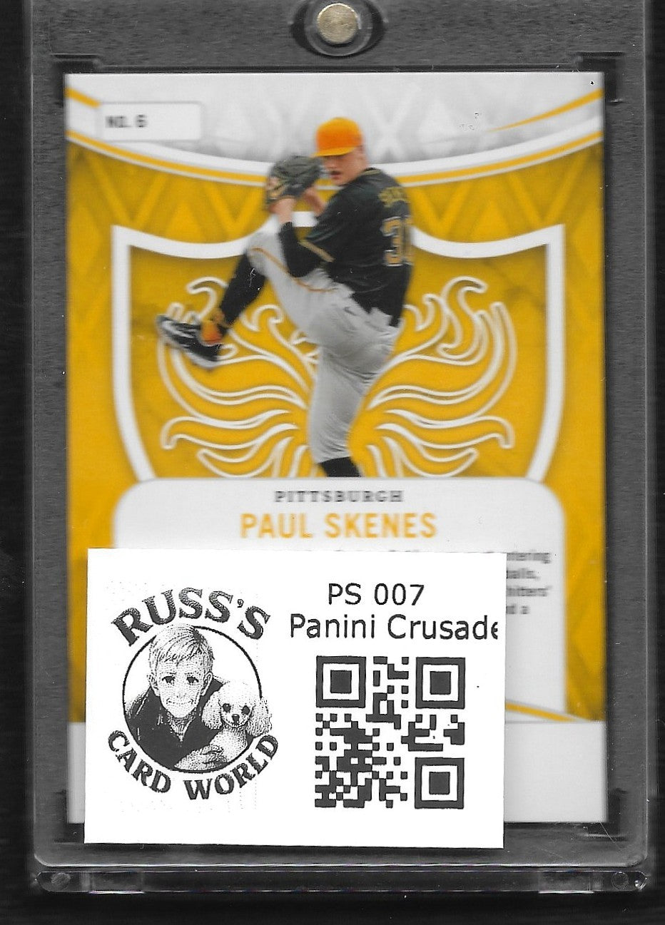 2024 Panini Crusade #6 Paul Skenes Squires Green #/5