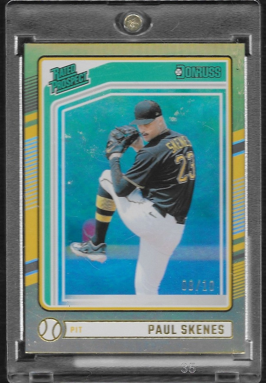 2024 Donruss #131 Paul Skenes Gold #/10