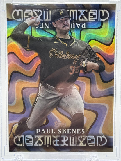 2025 Topps #M-16 Paul Skenes Mesmerized