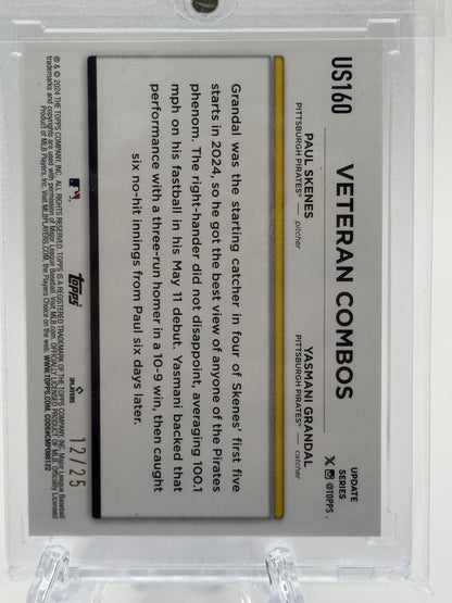 2024 Topps Update #US160  Paul Skenes Memorial Day Camo # 12/25