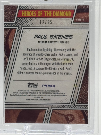 2024 Topps Pro Debut Paul Skenes card